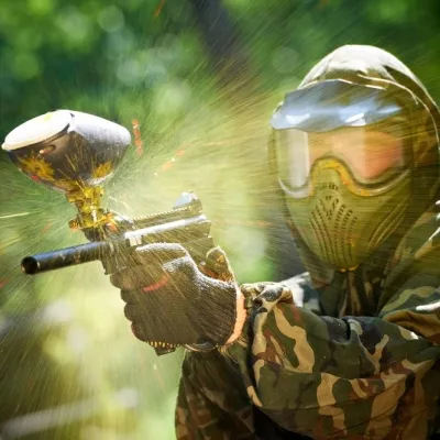 Wochenende mit PAINTBALL FÜR GROSSE GRUPPEN 